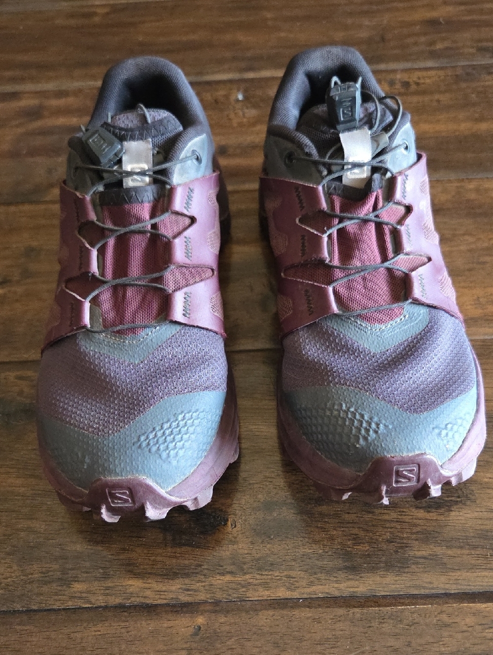 Salomon Women's Wild Cross Runners - Plum Gray